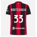 AC Milan Davide Bartesaghi #33 Dámské Domácí Dres 2026-27 Krátkým Rukávem AC Milan Davide Bartesaghi #33 Dámské Domácí Dres 2026-27 Krátkým Rukávem